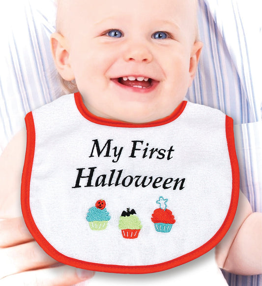 R6131XB "My First Halloween" Embroidered Unisex Bib