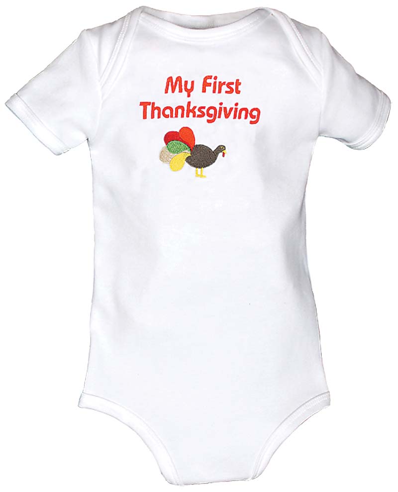 "My First Thanksgiving" Body Suit