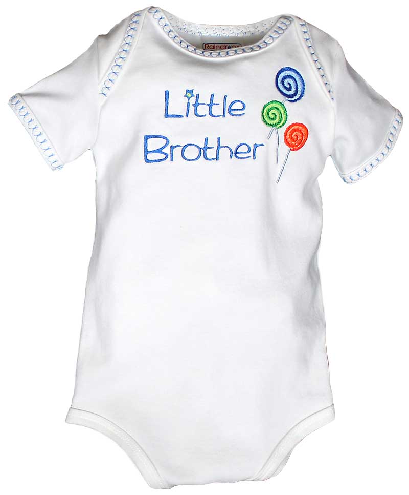 "Little Brother" Boy Body Suit