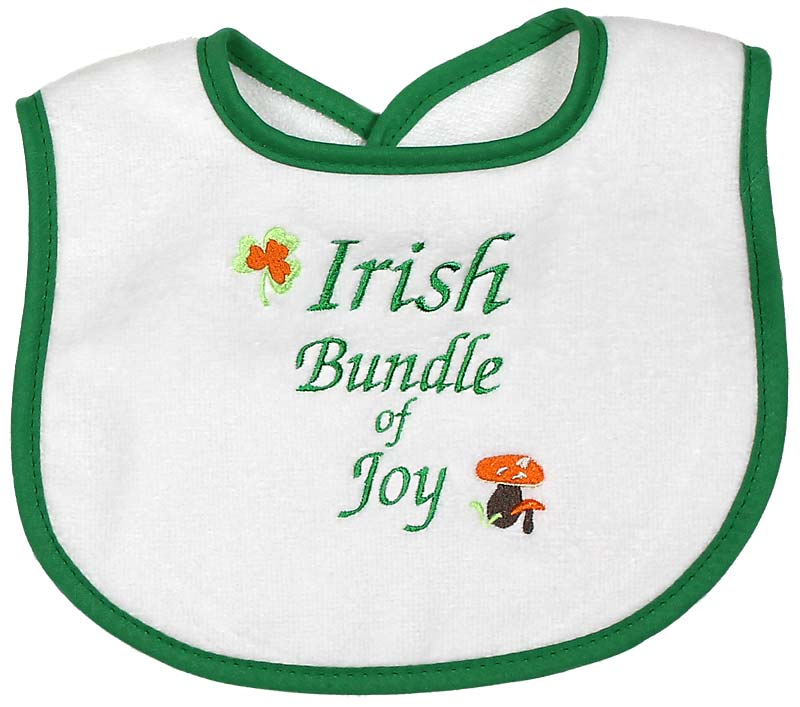 "Irish Bundle of Joy" Unisex Bib