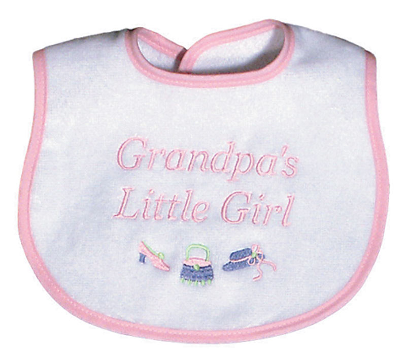 “Grandpa’s Little Girl” Bib