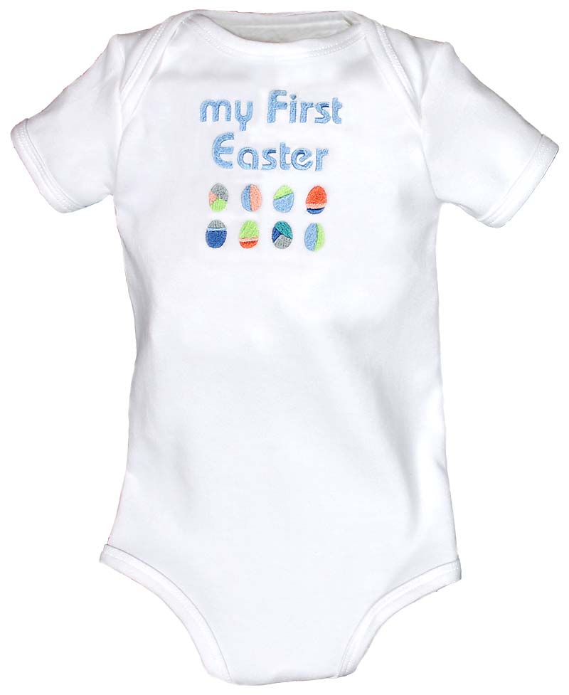 "My First Easter" Boy Body Suit