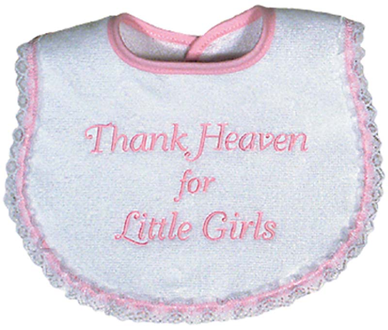 “Thank Heaven for Little Girls” Bib