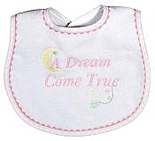  "A Dream Come True” Girl Bib  